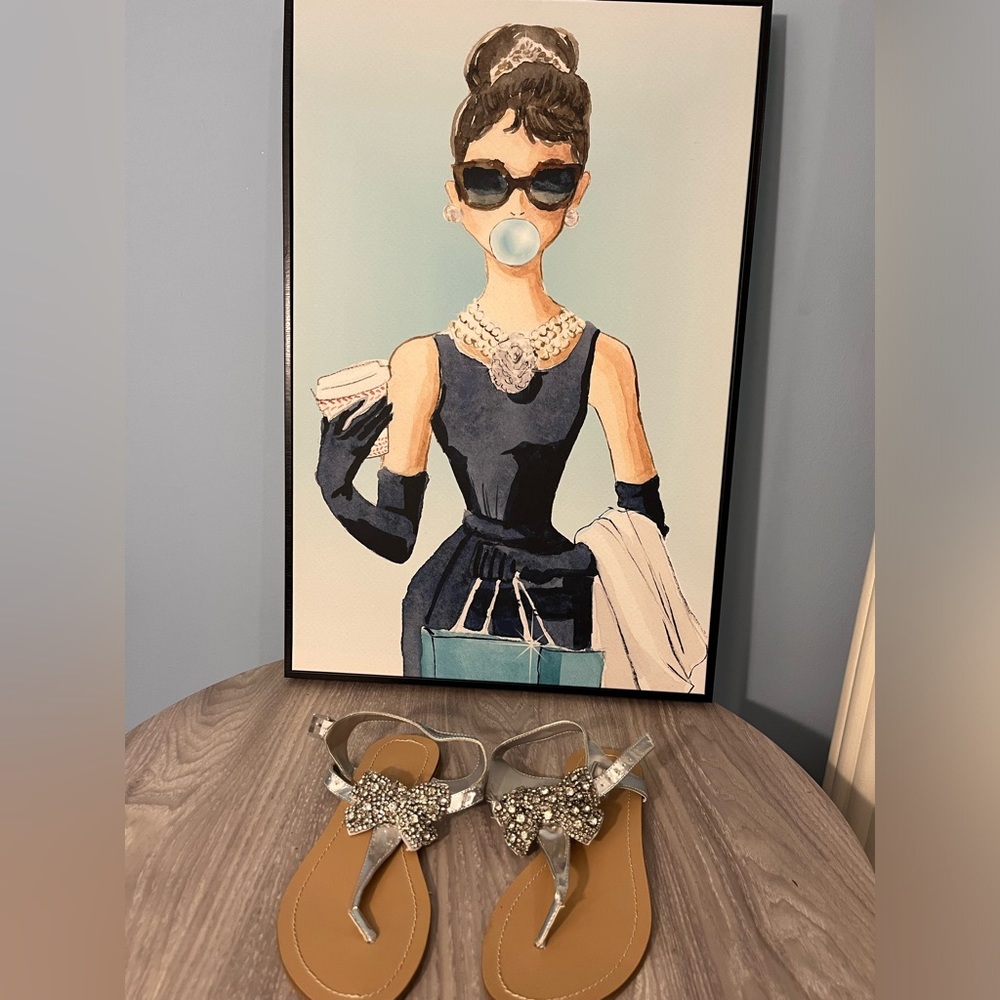 David’s Bridal Sandals
